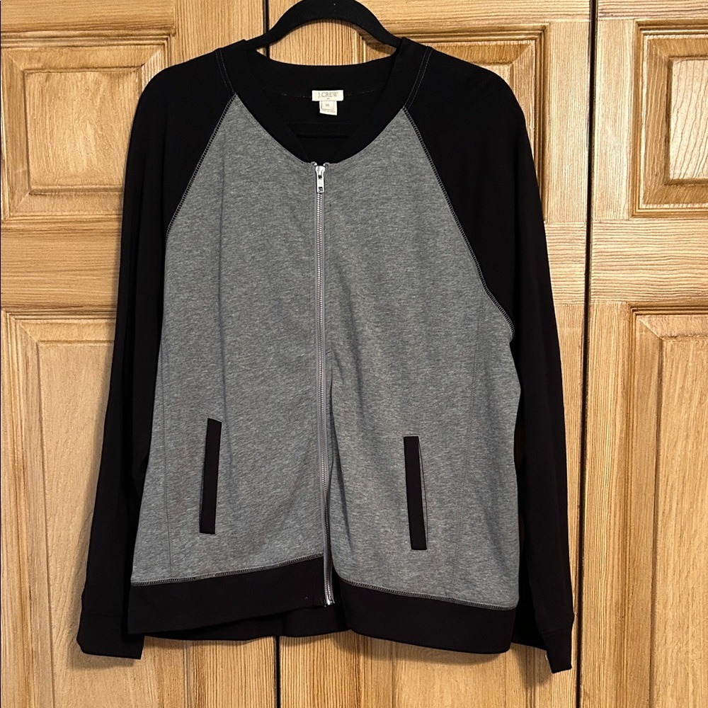 JCrew Zip Up Bomber Jacket